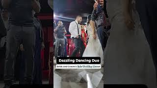Dazzling Dance Duo: Bride and Groom's Epic Wedding Moves! 