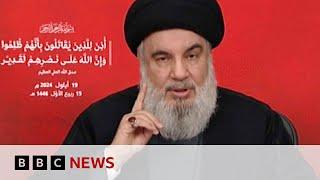 Israeli military says Hezbollah leader Hassan Nasrallah killed in strike | BBC News