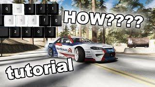 TUTORIAL How to DRIFT on Keyboard in ASSETTO CORSA