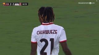 Samuel Chukwueze Vs FC Barcelona | AC Milan | 2024