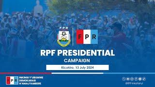 RPF Presidential Campaign | Kicukiro, 13 July 2024