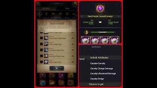 Clash Of Kings: Night Angel, Cavalry Dodge, Counter Cavalry.