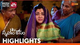 Sneham Kosam - Highlights of the day | Watch full EP only on Sun NXT | 21 Dec 2024 | Gemini TV