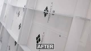 Home Construction Contractor Work | Protect X Surface Protection Security & Privacy Tunnel