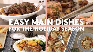 6 Easy Main Dishes for the Holiday Season | Easy Main Dish Recipes | Real Simple