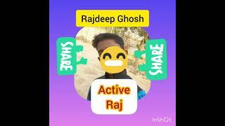 My new YouTube channel "Active raj"