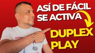 Cómo activar DUPLEX PLAY de manera Fácil!