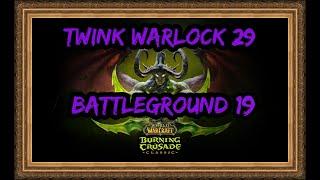 WoW TBC Twink Warlock 29 BG 19. Warsong Gulch