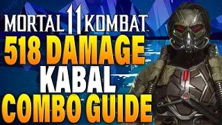 Mortal Kombat 11 Kabal Combos - MK11 Kabal Combo Tutorial - Daryus P