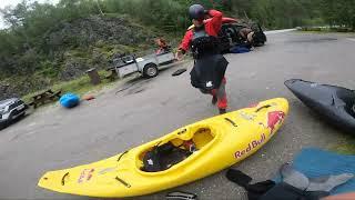 Kayaking in Norway - Class V everyday :)