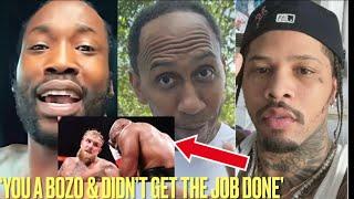 Meek Mill, Stephen A Smith & THE WORLD REACTS To Mike Tyson Losing To Jake Paul In Boxing Match