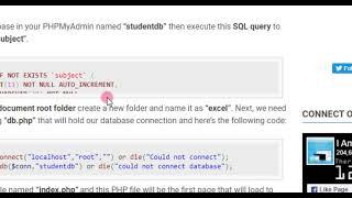 How to Import CSV file to MySQL Database using PHP Tutorial Demo