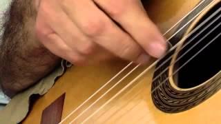 Pepe Romeros Classical guitar scale technique, I'm alternation