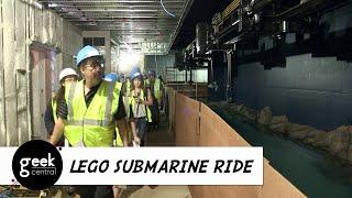 FULL Hard Hat Tour of 'LEGO City Deep Sea Adventure Submarine Ride' at LEGOLAND California