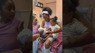 My kids meeting baby #7 for the 1st time ️