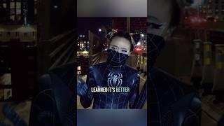 When you meet Venom in real life #marvel #spidermancosplay #marvelcosplay #spiderwoman #marvelshorts