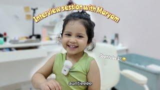 INTERVIEW WITH A 2 YEAR OLD🫣