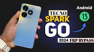 Tecno Spark Go 2024 Frp Bypass Android 13 || Tecno (BG6) Google Account Unlock || Without Pc.