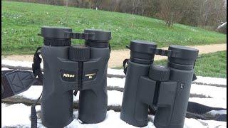 Comparison Nikon Prostaff 7S 10x42 vs Nikon Prostaff P7 8x42