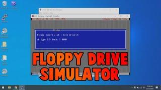 RetroTutorial: Simulate a Floppy Drive for Self-Extracting Executables (such as Compaq SoftPaqs)