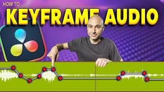 How to Keyframe Audio in DaVinci Resolve 18 | Quick Tip Tuesday!