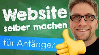 Anfänger-Tutorial: Website selbst erstellen 