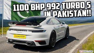 DRIVING A 1100BHP TURBO S IN *PAKISTAN*!! #porsche #esmotoruk #911turbos #pakistan