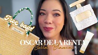 FORGETTABLE PERFUME?? Oscar de la Renta Bella Blanca perfume and lotion review! PLUS FREE BAG.