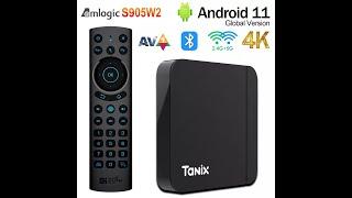 TV BOX Tanix W2A 2/16 top s905w2