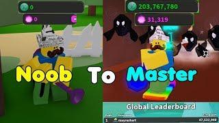 Noob To Master! Got Best Vacuum & Pack! 1st Leaderboard! Unlocked All Area! - Ghost Simulator Roblox