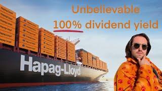 HAPAG-LIOYD STOCK | 100% DIVIDEND YIELD | SUPPLY CHAIN MAKES YOU RICH AF  | Logistic Series No. 2