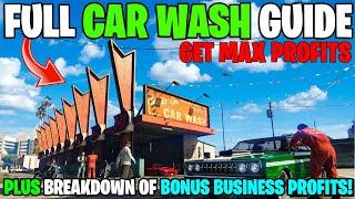 CAR WASH Money Guide! Full In Depth Breakdown HeliTours/Smoke On The Water! Make Millions 2025