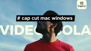 Текст за спиной CapCut Mac Windows