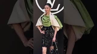 Elaine Zhong attends the Louis Vuitton Paris Womenswear Spring-Summer 2025 show Paris Fashion