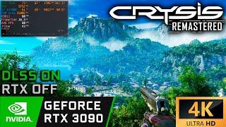 Crysis Remastered | RTX 3090 24 GB + i7 12700K 5.0 GHz [4K Ultra High Settings - Can It Run Crysis?]