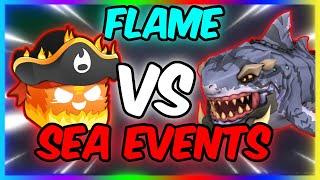 FLAME VS SEA EVENTS | Blox Fruits