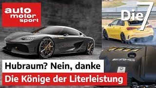 Wenig Hubraum, viel Power: Die Könige der Literleistung | auto motor und sport