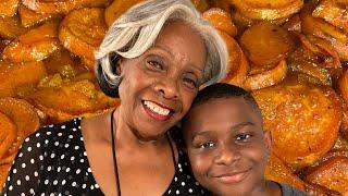 Making Candied Yams with Grandma