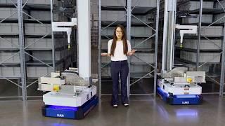 Demo of AI warehouse robots (fully automated picking) | Brightpick