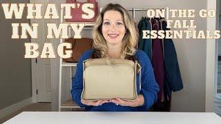 WHAT'S IN MY BAG FALL 2023 ft MINOOY HEBE CROSSBODY BAG | EVERYDAY ESSENTIALS ON THE GO | #minooy
