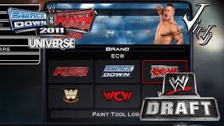 SmackDown vs. RAW 2011 Universe Mode Intro & Draft!