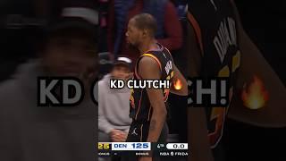 Christian Braun and KD trade clutch buckets to go to OT!