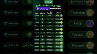 زمان لیست شدن #ایردراپ ها #همسترکمبت #تپ سواپ