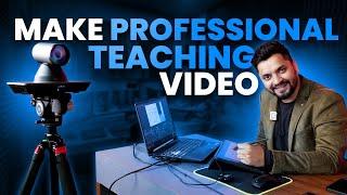 How to make educational video using PowerPoint and OBS