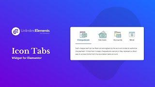 Icon Tabs Widget for Elementor