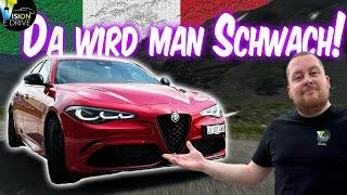 Emotionen, Sound und schnelles Tanken - Ich fahre als Elektroautofahrer eine Alfa Romeo Giula!