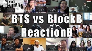 BTS vs BlockB [Boys In Battle] MAMA 2014 "Reaction Mashup"