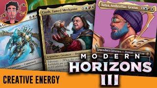 Creative Energy Full Deck Reveal! | Modern Horizons 3 Commander Precon MTG Spoilers