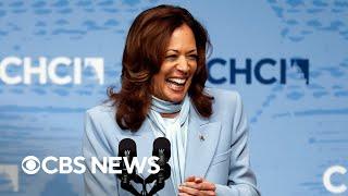 Kamala Harris speaks at Hispanic leadership conference | full video