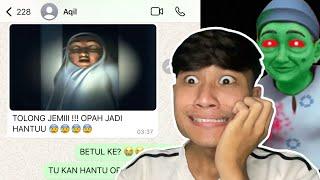 OPAH UPIN&IPIN BERUBAH JADI HANTU !! SERAM